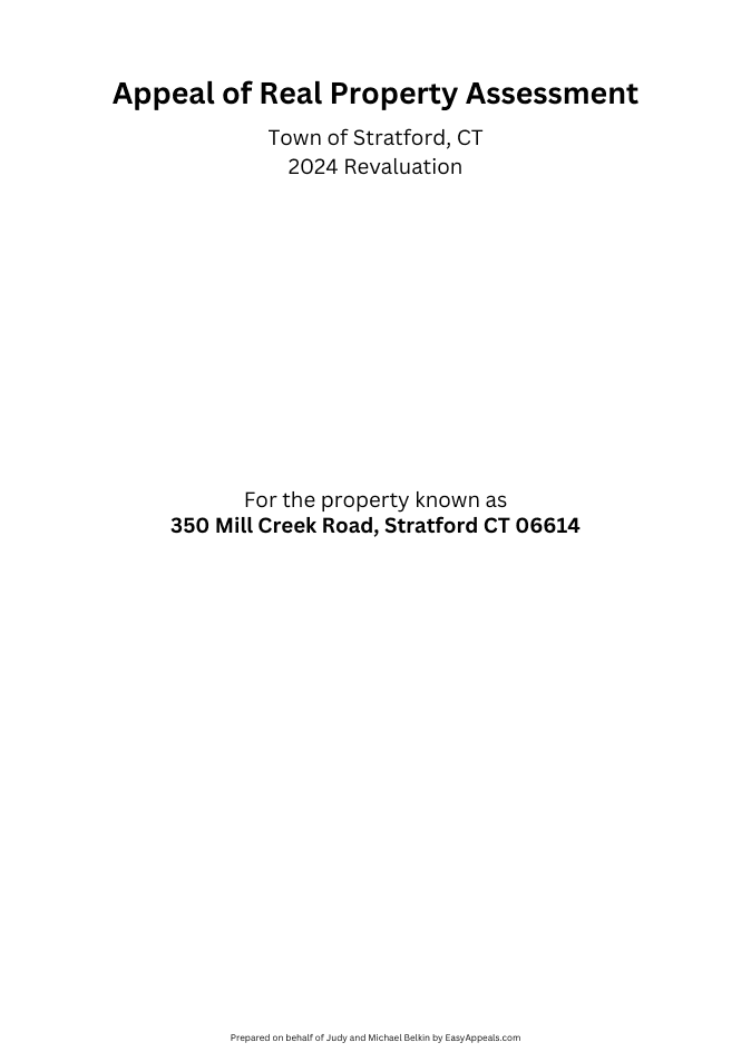 Appeal of Town of Cromwell Real Property Assessment